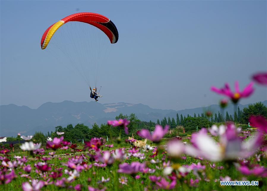 Tourists Have Fun During Labor Day Holiday